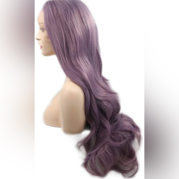 💜Steph I 24” Purple BODY WAVY Lace Front Wig *NEW* 💜